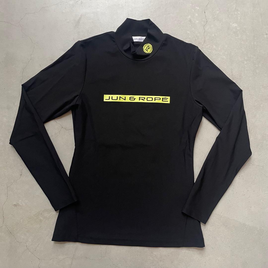 【美品】JUN&ROPE’ メリルハイテンション モックネック 長袖プルオーバー