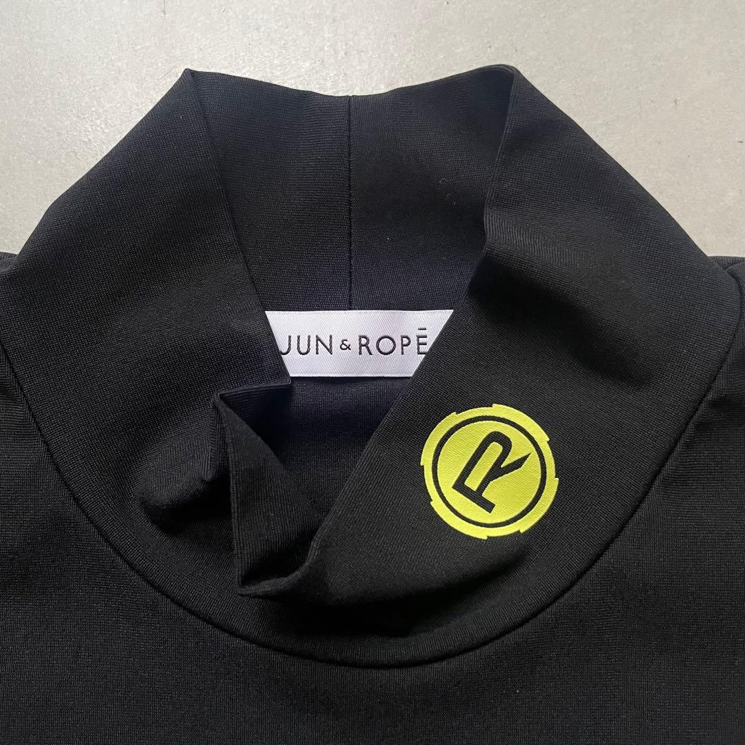 【美品】JUN&ROPE’ メリルハイテンション モックネック 長袖プルオーバー