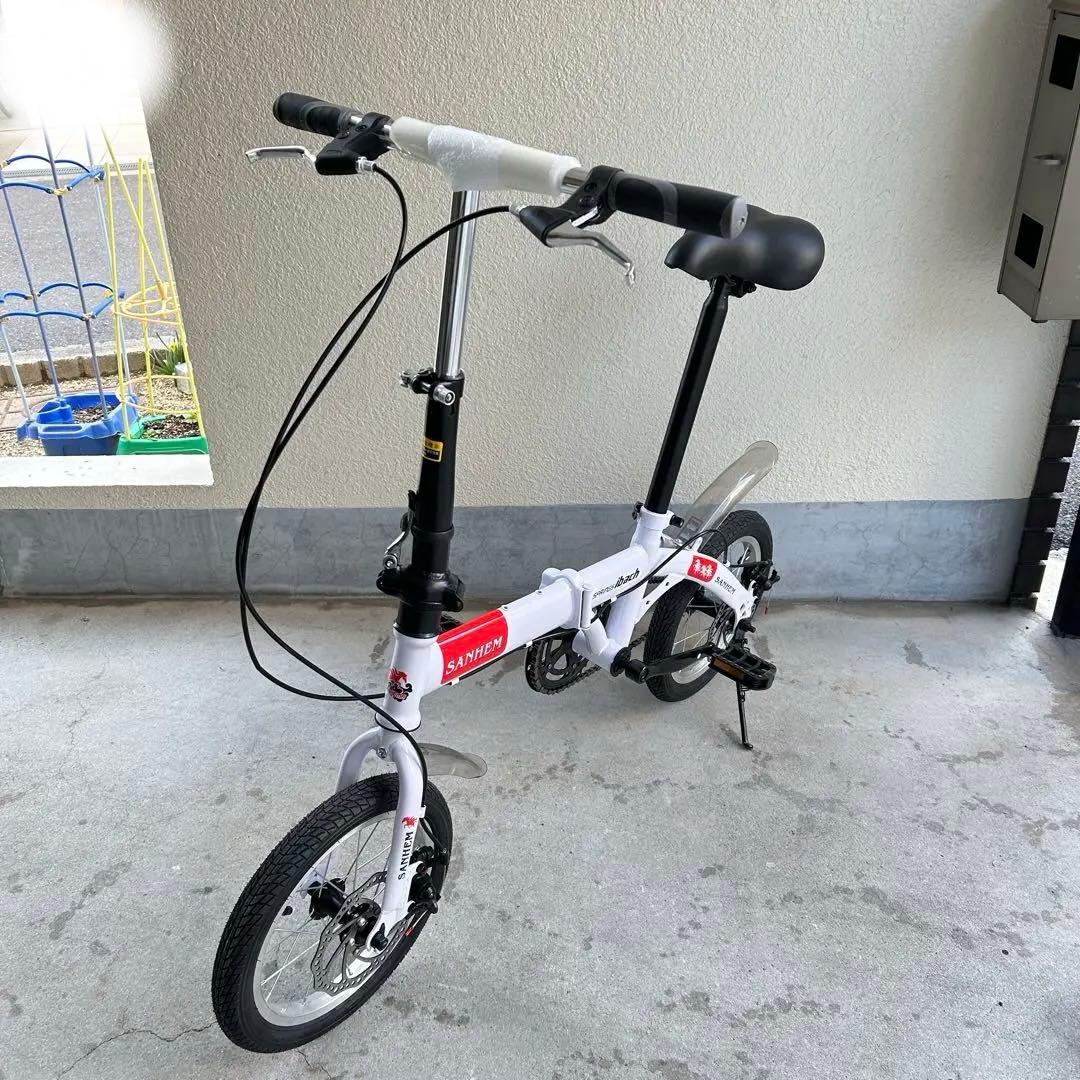 jinish　確認中SANHEM 折り畳み式　14インチ　コンパクト収納