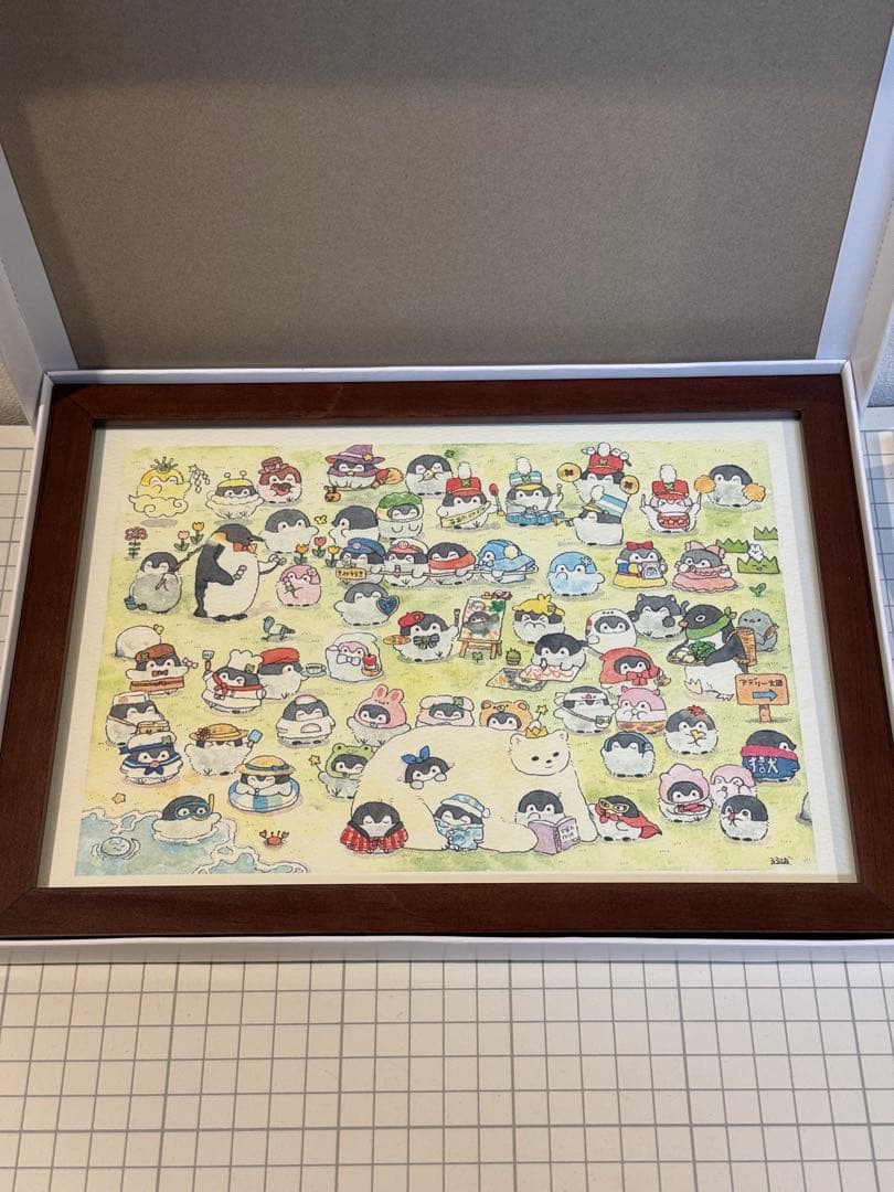 コウペンちゃんワールド　複製原画　るるてあ　直筆サイン入り