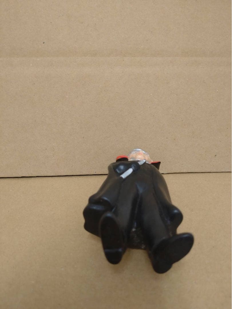 当時物 ポピー ミニソフビ 死神博士 怪人 仮面ライダー　12cm