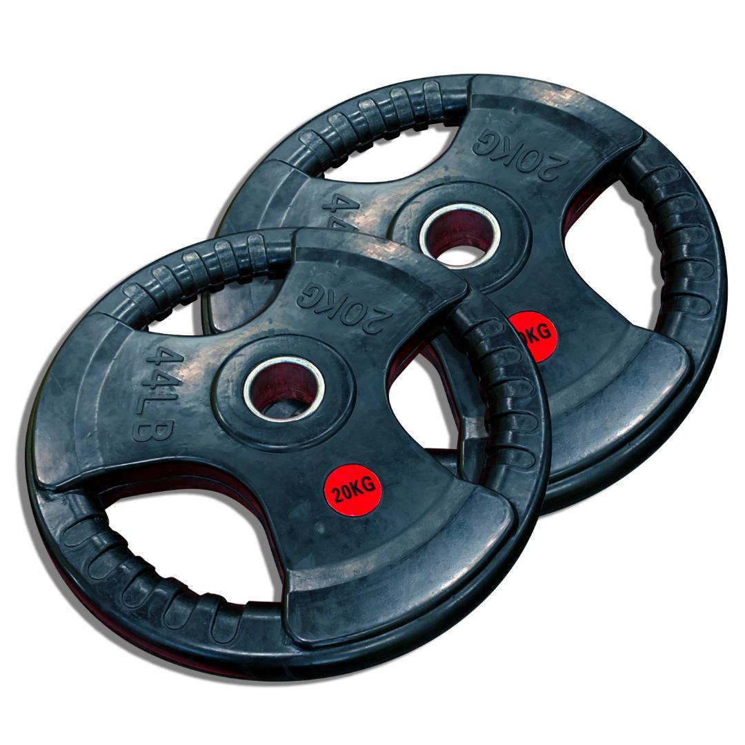 50mm 3グリップラバープレート 155kg セット