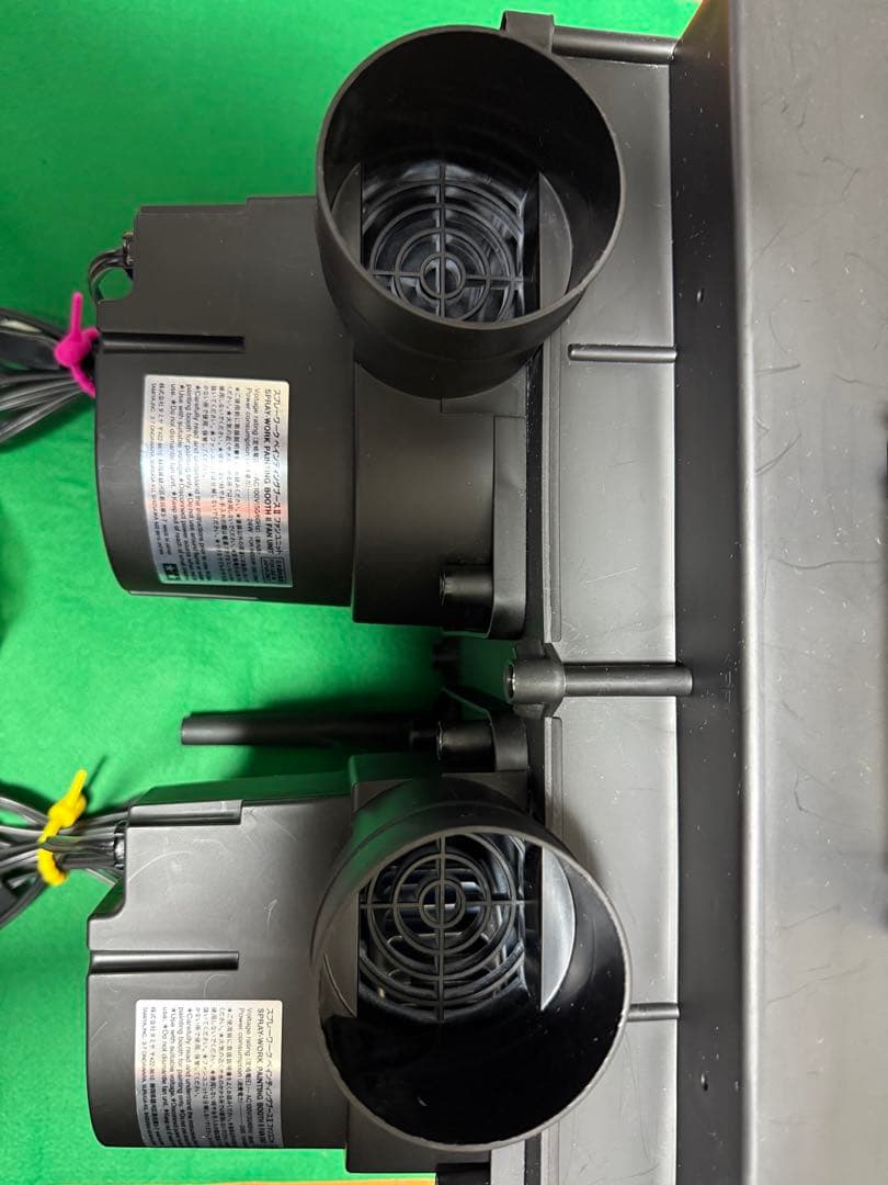 エアーブラシシステムスプレーワークペインティングブースⅡツインファン