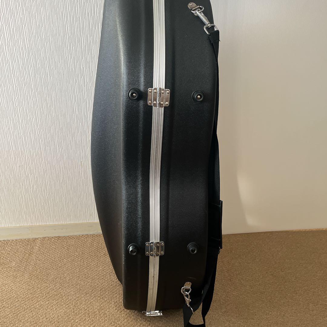 チェロケース キャスター付きハードケース ブラック