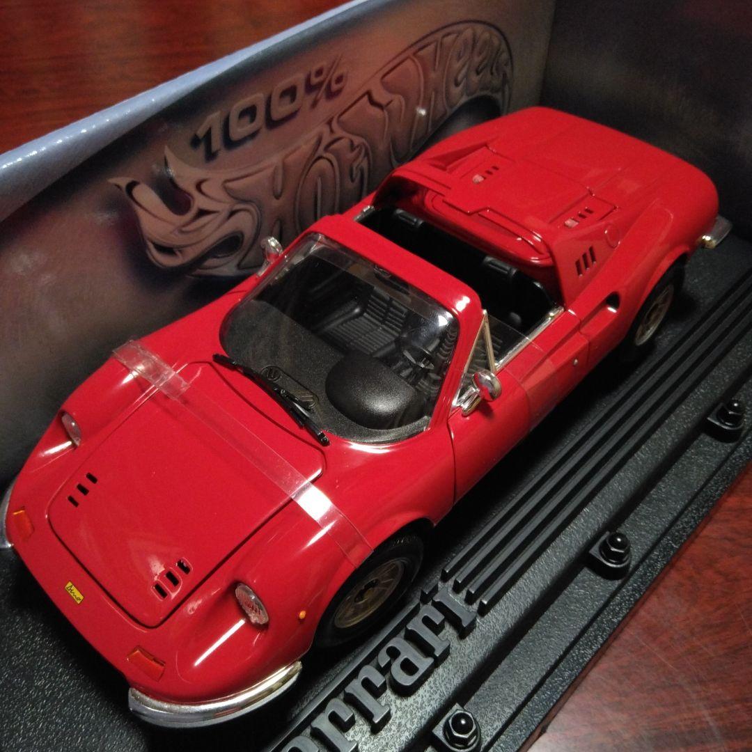 ミニカー Hot Wheels Ferrari Dino 246 GTS