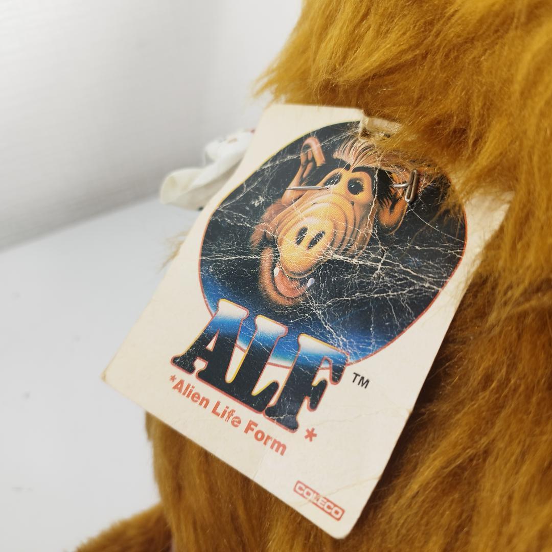 アルフ ALF ぬいぐるみ タグ付き1986 美品 新品 アンティーク I353