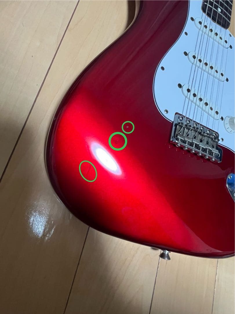 Fender Japan ST-43フジゲン製ストラトキャスター　アップルレッド