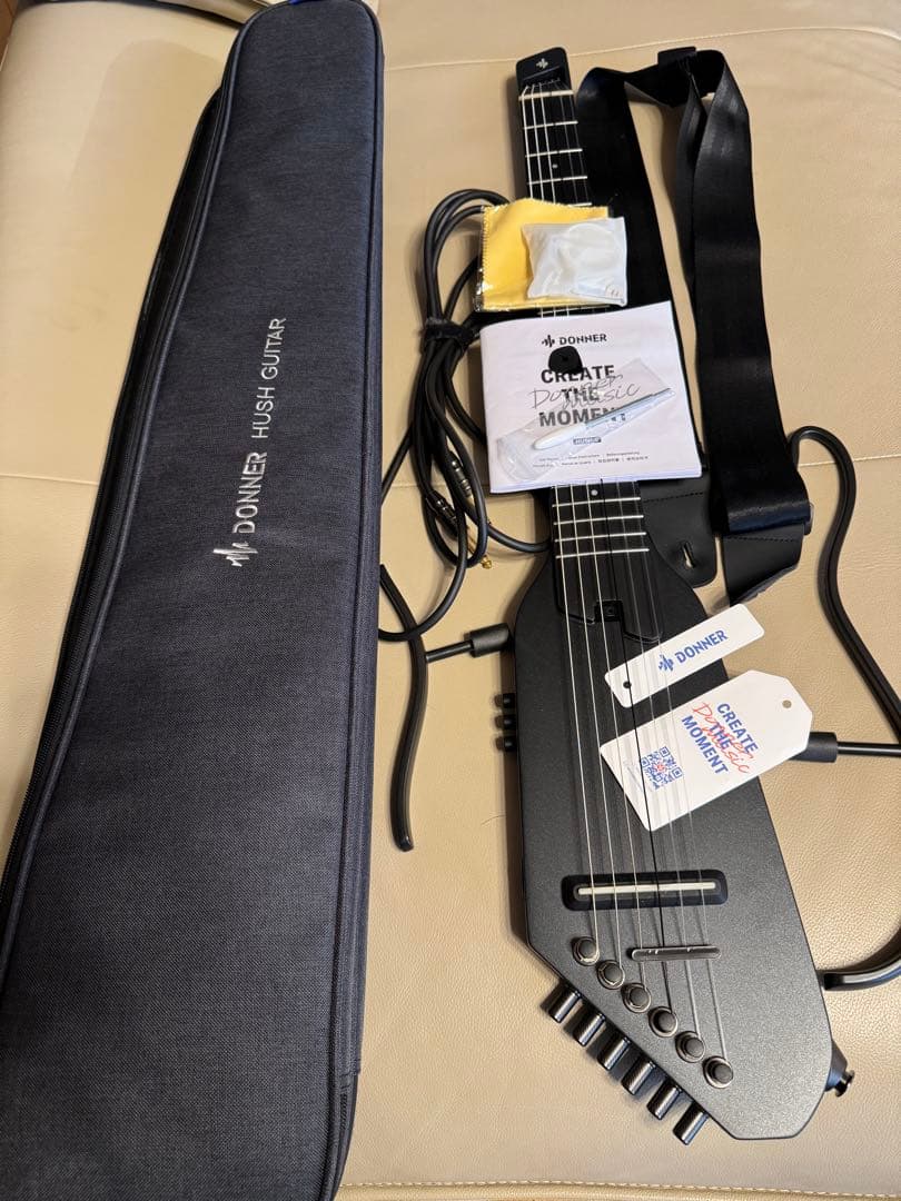 Donner Hush C Guitar ブラック 6弦