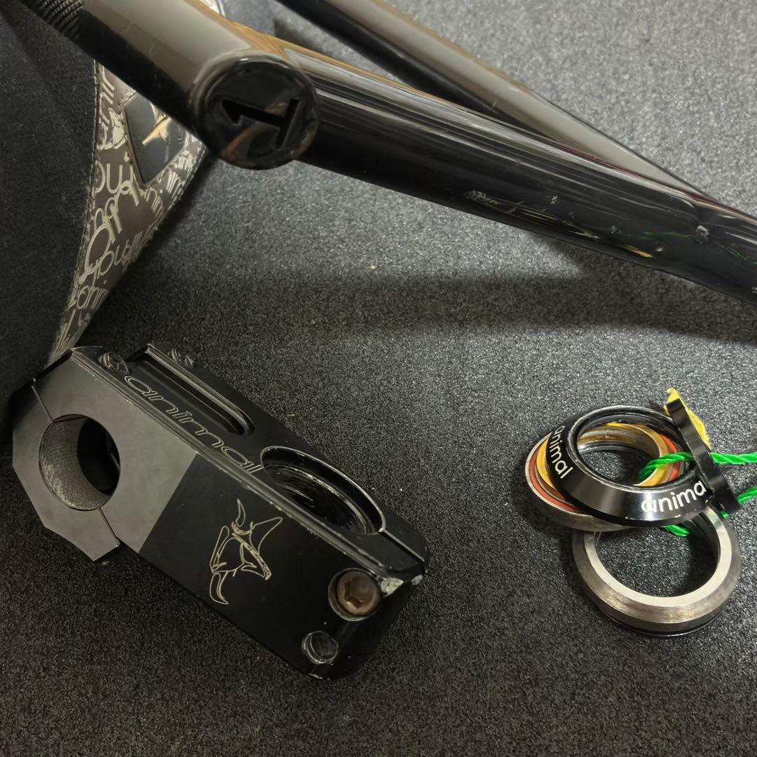 希少品★ ANIMAL TERRIBLE ONE 他BMX パーツ 10点セット