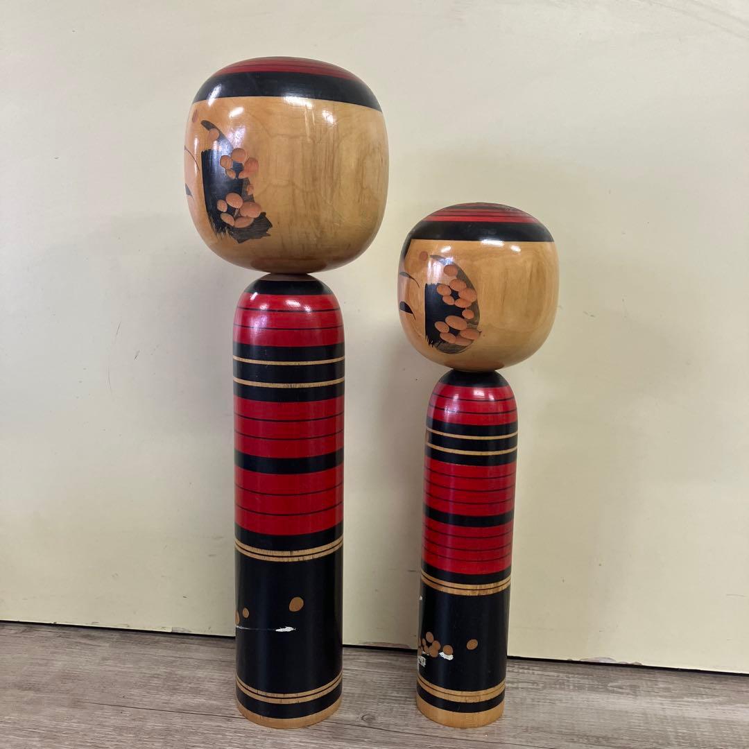 A-5 こけし 創作こけし 伝統工芸品 佐藤克巳 山形 民芸品 アンティーク