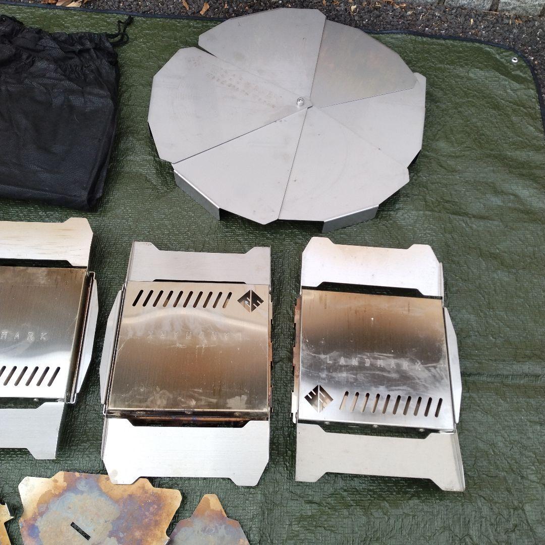 wood&burn TLUD_LandMark 6pac 二次燃焼 焚火台