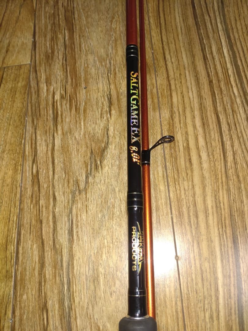 シマノ　カワハギH180 TIGA、ソルトゲーム2.4m