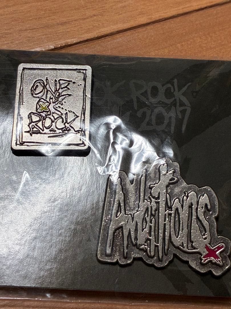 ワンオク　アンビション　ピンバッジセット 2017