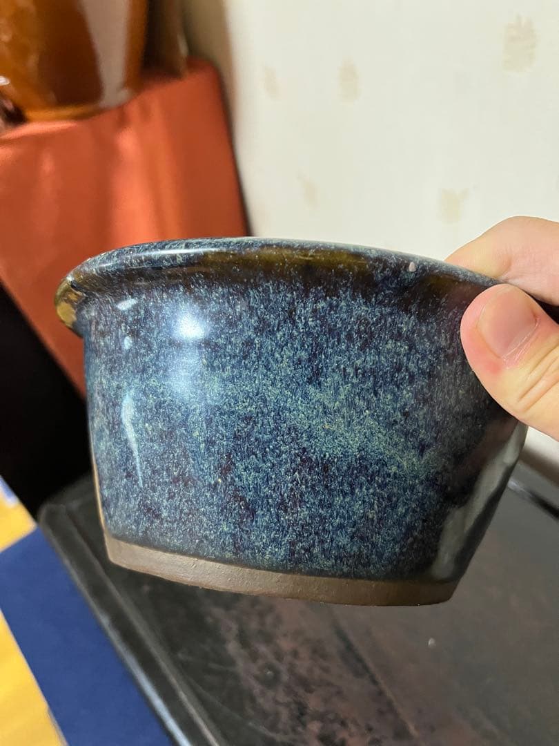 183 盆栽　盆栽鉢　植木鉢　中国鉢　海鼠　ナマコ