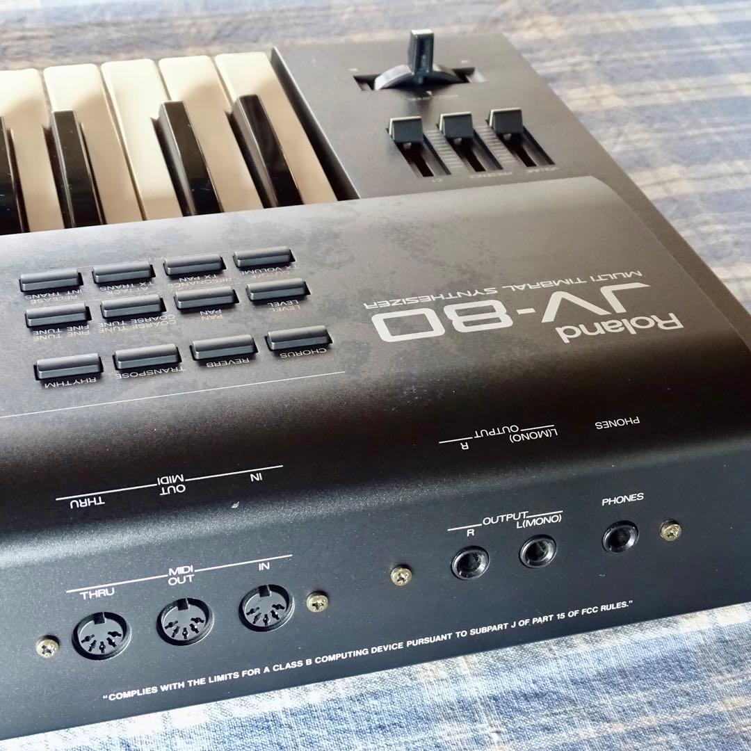 【良品】Roland JV-80 + ROMカード + エクスパンジョンボード