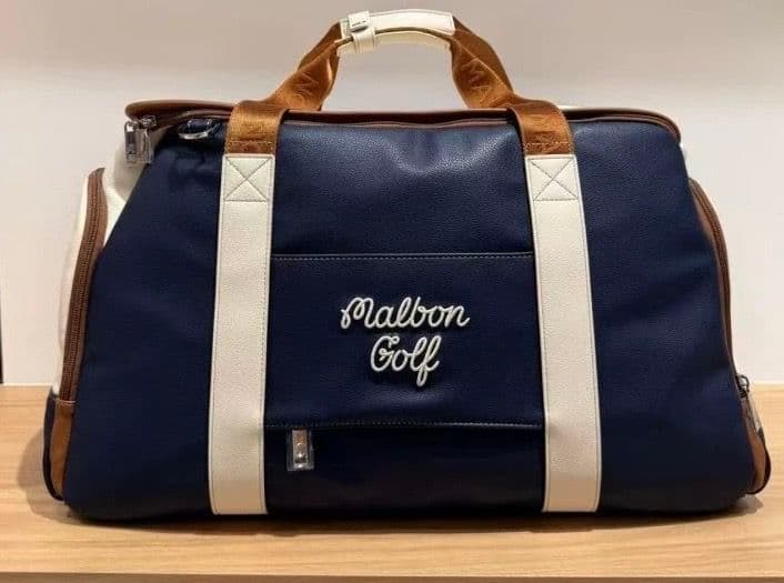 即発送対応●マルボンゴルフボストンバッグネイビー