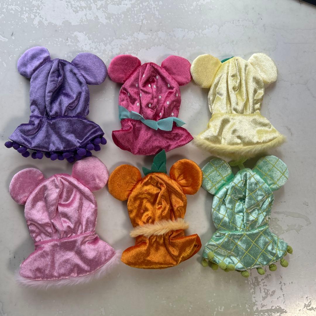 【全6種　コンプリート】ディズニー　シークレットポンチョ　ユニベア　フルーツ