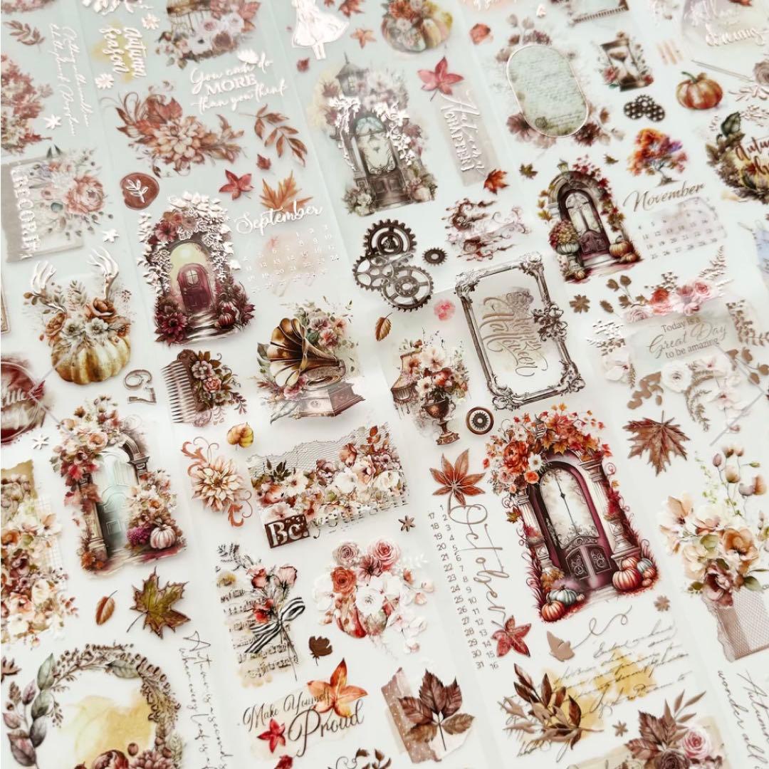 Journal pages 海外マスキングテープ　マステ 【1413】