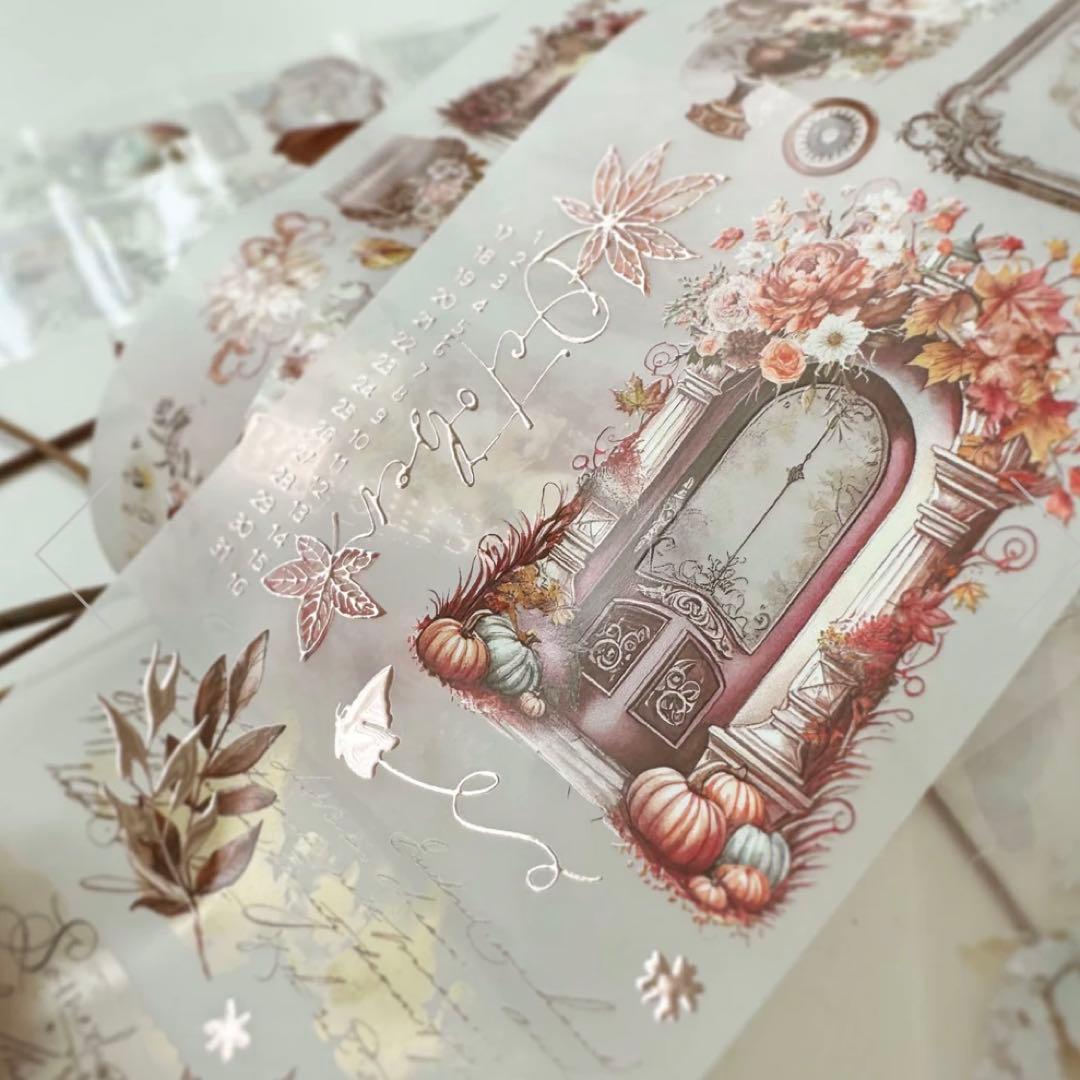 Journal pages 海外マスキングテープ　マステ 【1413】