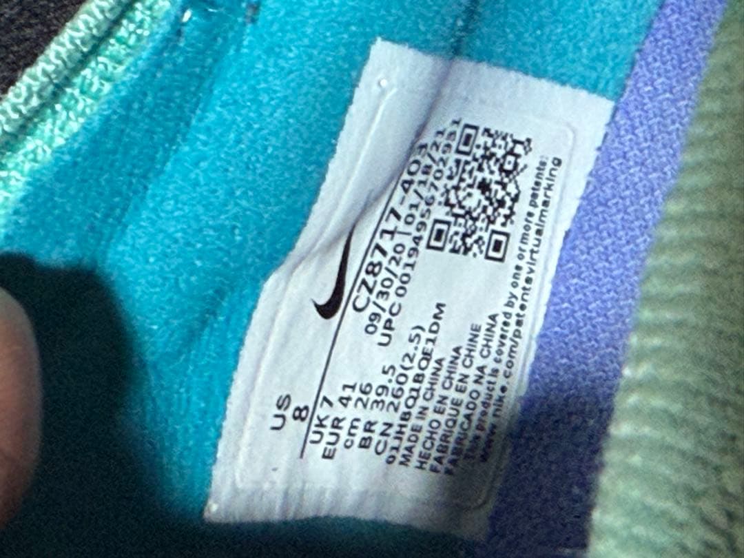 サッカースパイク　NIKE ヴェイパー14エリートAG