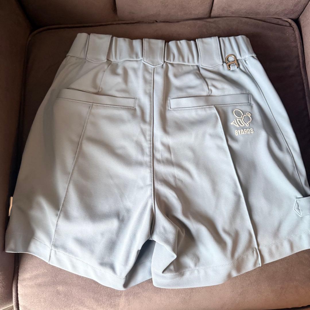 8YARDS ゴルフショートパンツ ブルー レディース S