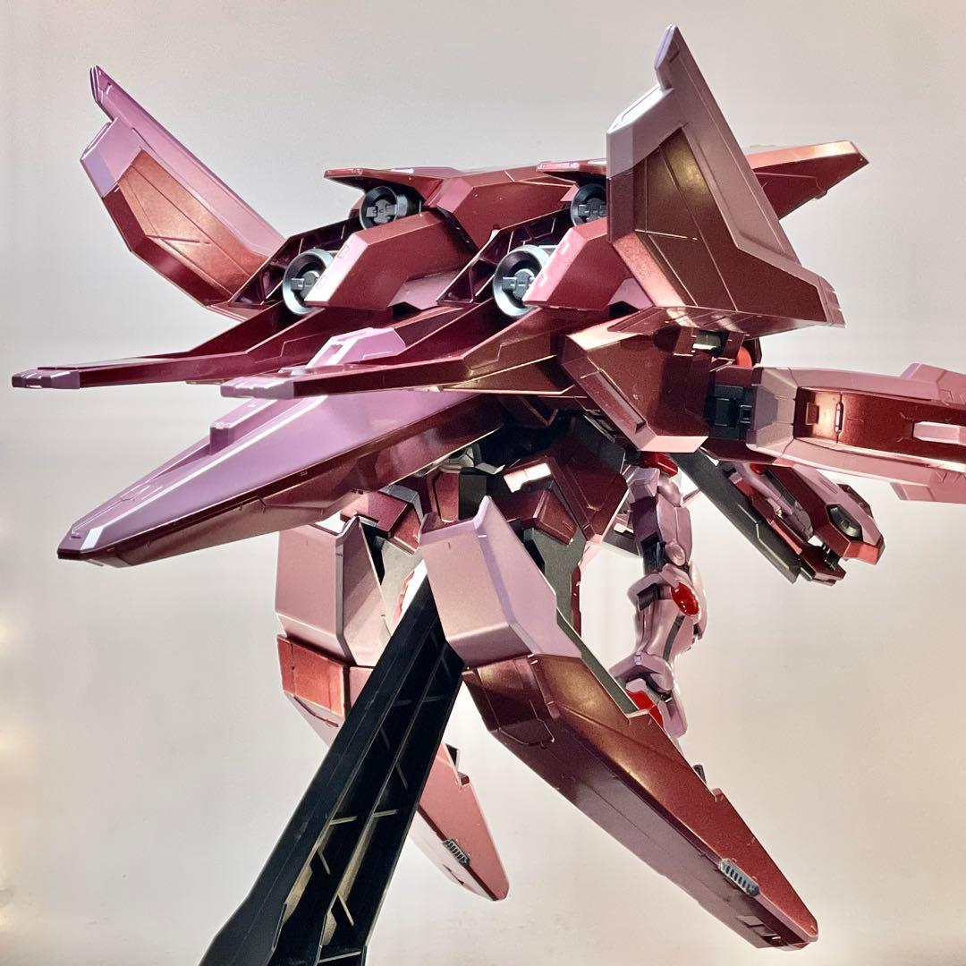 ガンプラ HG GNアームズTYPE-E エクシア トランザム 完成 塗装