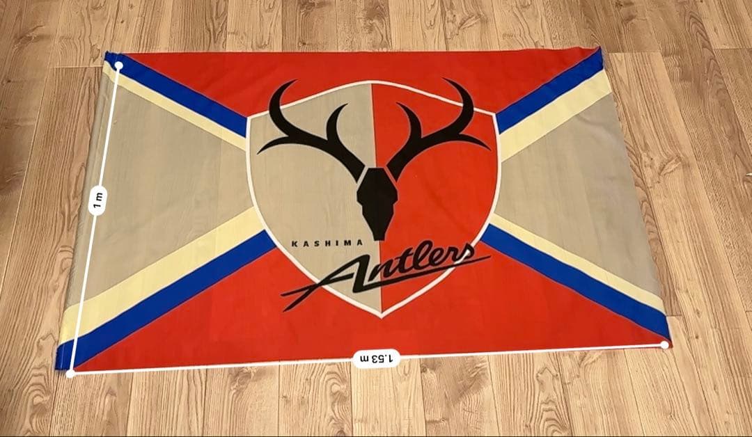 鹿島アントラーズ ビッグフラッグW100×H153cm