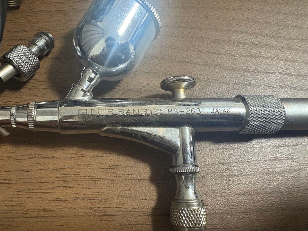 アネスト岩田　エアーブラシ用コンプレッサ MX6011 エアブラシセット