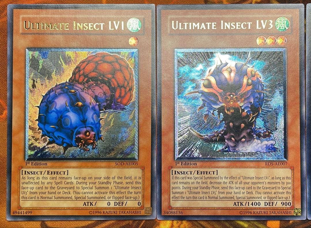 【遊戯王】アンティメットインセクトセット【旧アジアレリーフ】