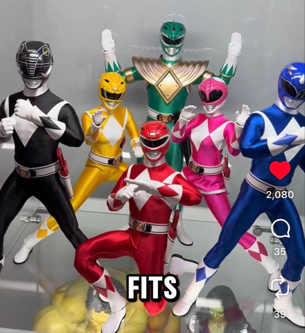 特撮 MIGHTY MORPHIN POWER RANGER three zero