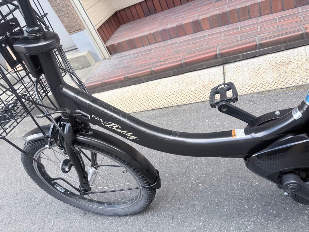大阪府　子供乗せ　ヤマハ　 電動アシスト自転車 チャイルドシート付き