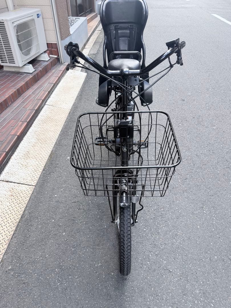 大阪府　子供乗せ　ヤマハ　 電動アシスト自転車 チャイルドシート付き