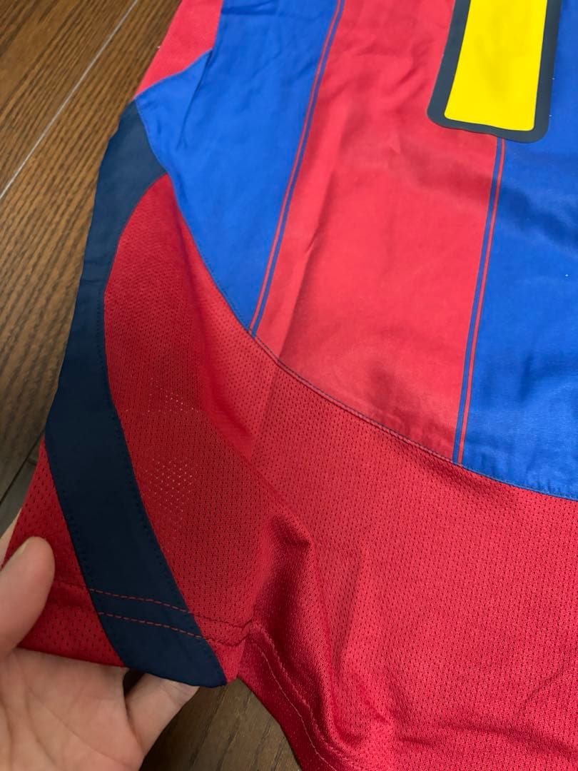 FCバルセロナ　ロナウジーニョRONALDINHO選手ユニフォーム10番