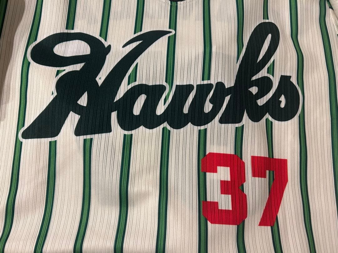 福岡ソフトバンクホークス 福田秀平 実使用 南海ホークス 復刻ユニフォーム