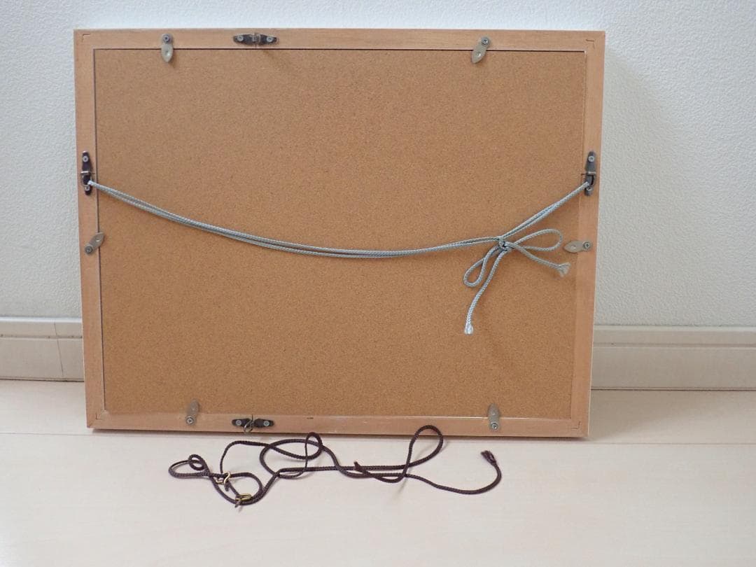 シルクスクリーン版画 「モンマルトル」吉岡浩太郎　12/500　白い額付き