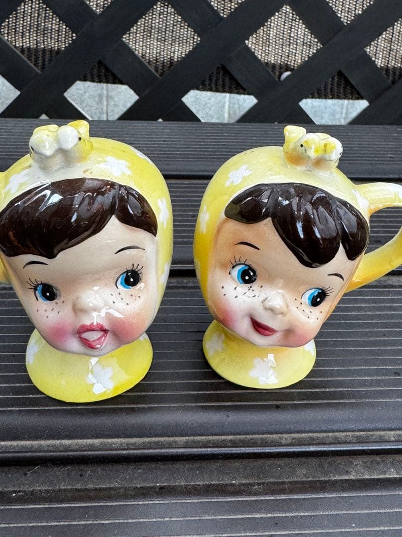 レアビンテージ ミスキューティパイ ブルー ソルト&ペッパー