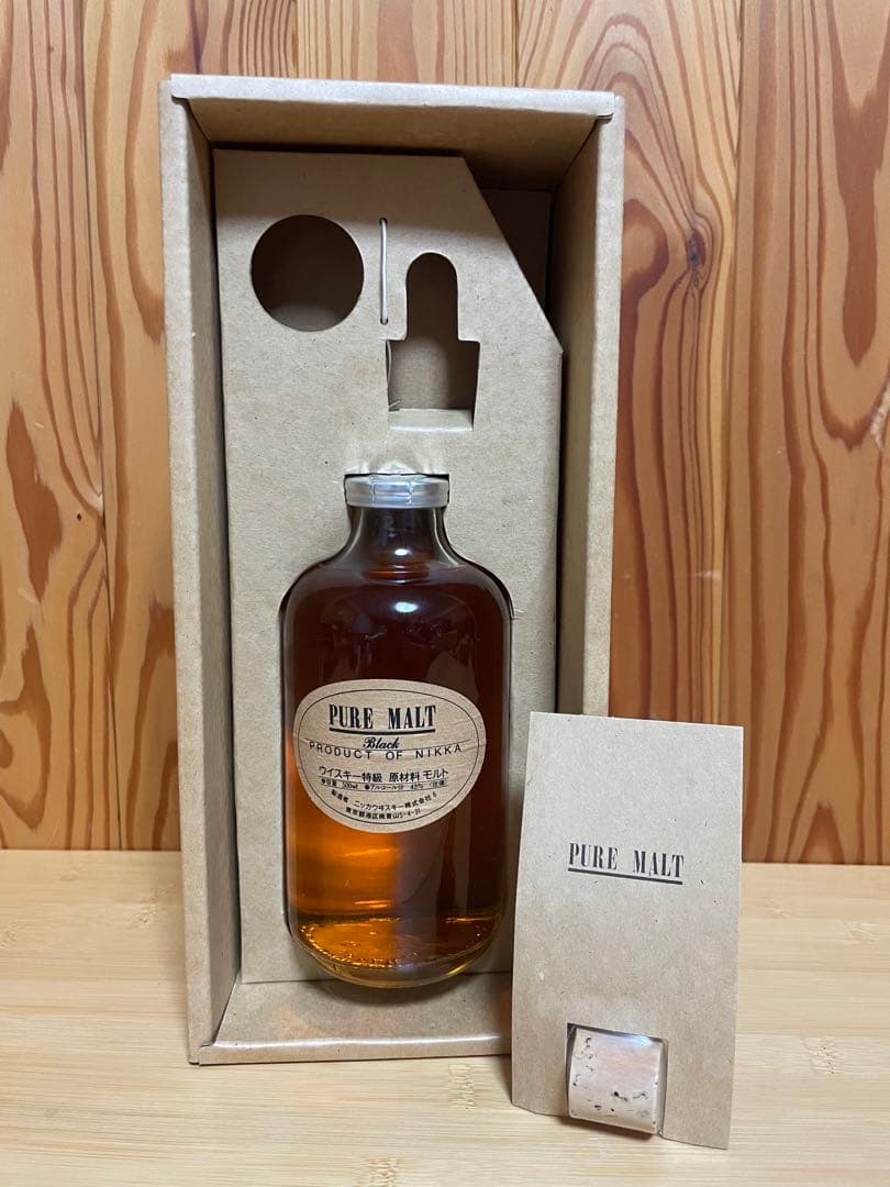未開封 ニッカ　ピュアモルト ブラック 特級 500ml NIKKA