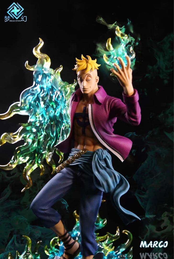 ワンピース 白ひげ海賊団 1番隊隊長 マルコ フィギュア 新品