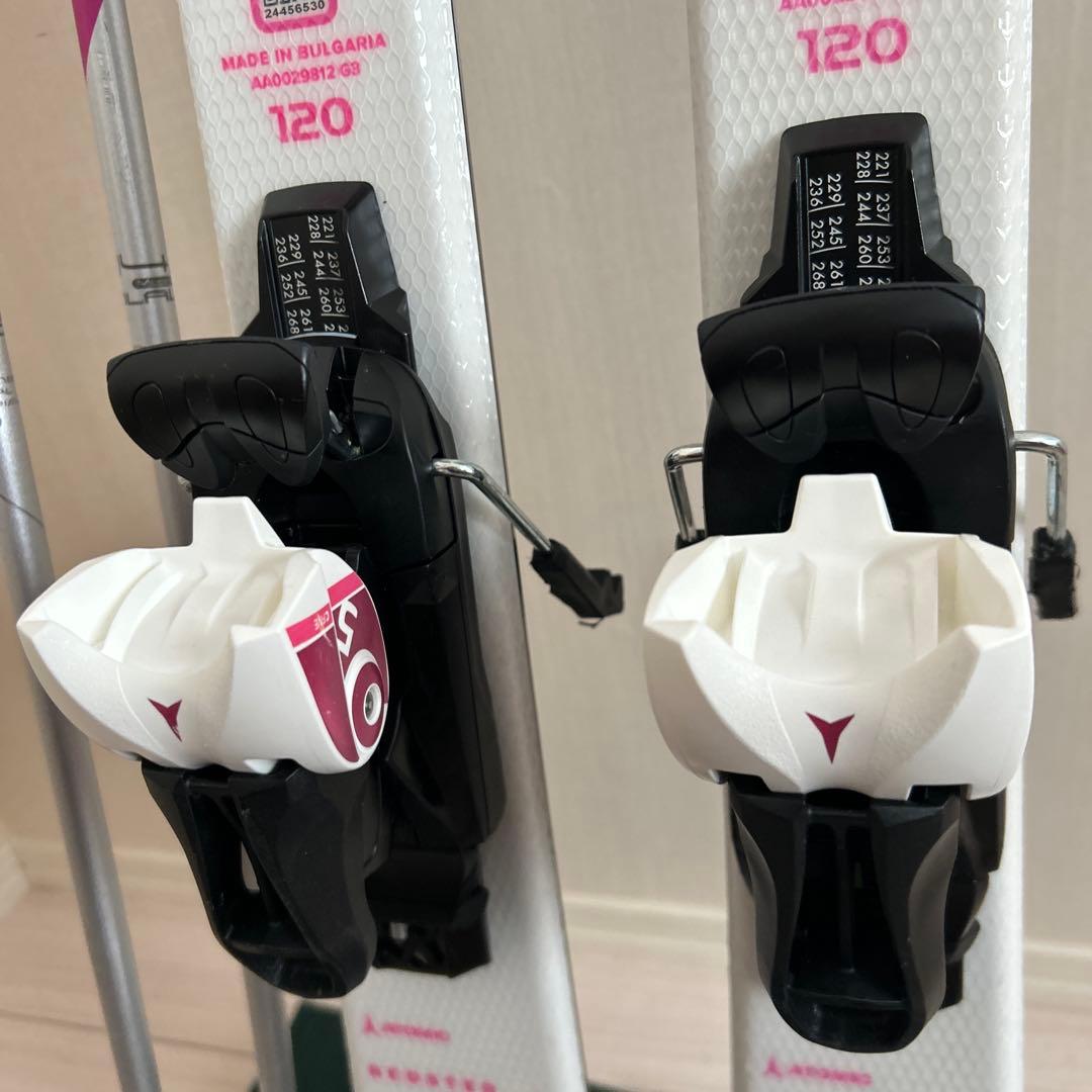 ATOMIC スキー板120 ポールセット