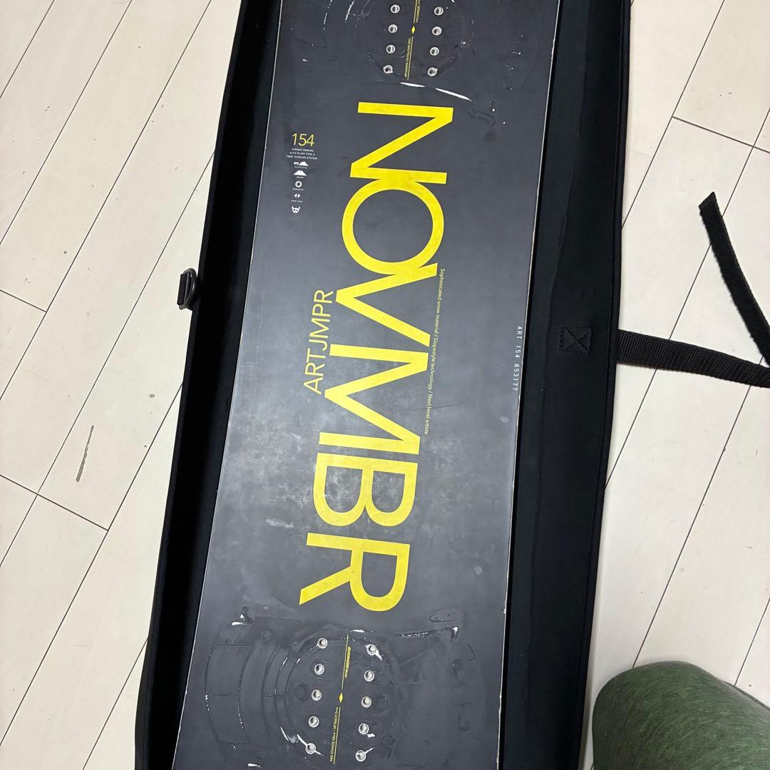 NOVMBR art jumper 154 cm グラトリ　カービング