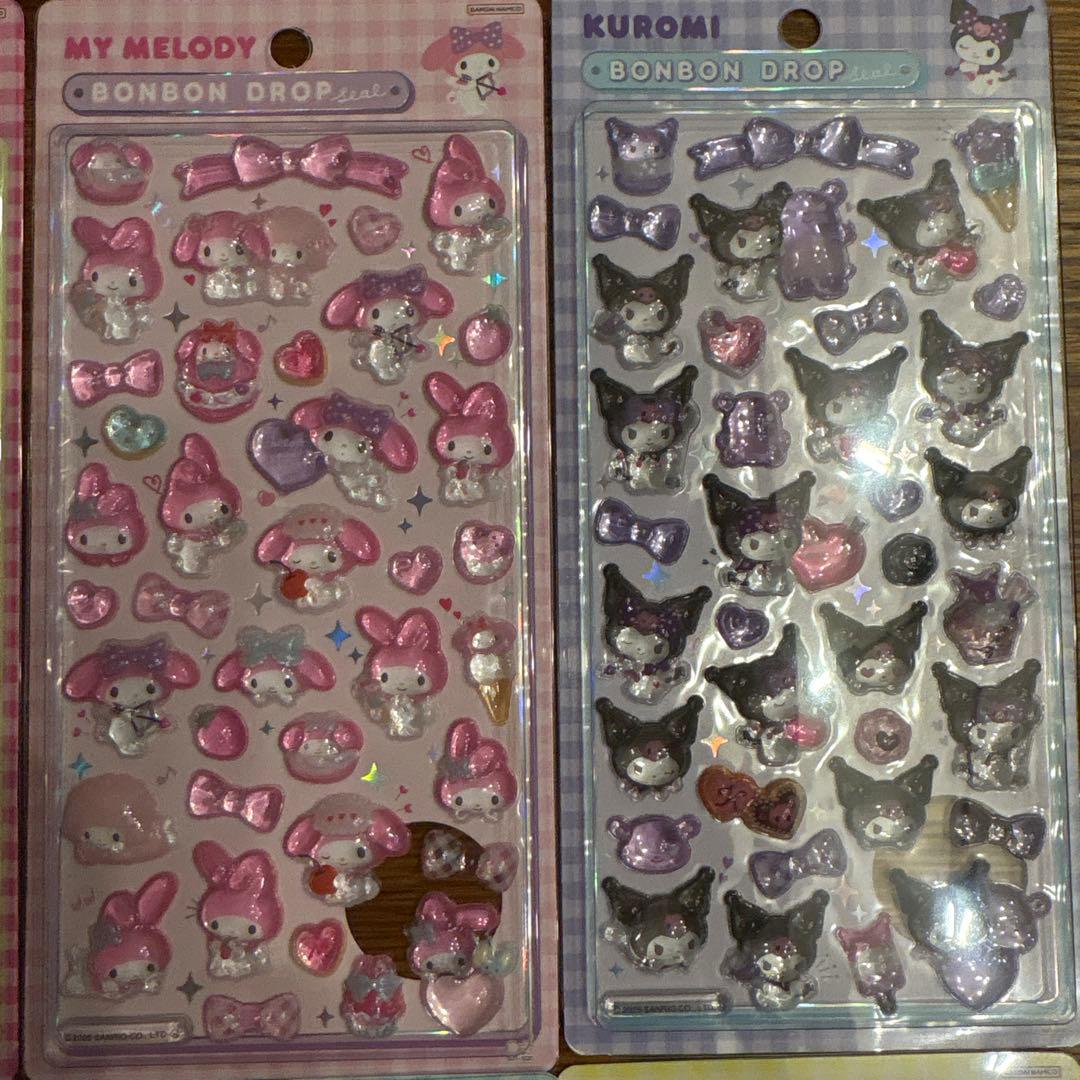 【国内正規品】ボンボンドロップシール　サンリオ　第二弾