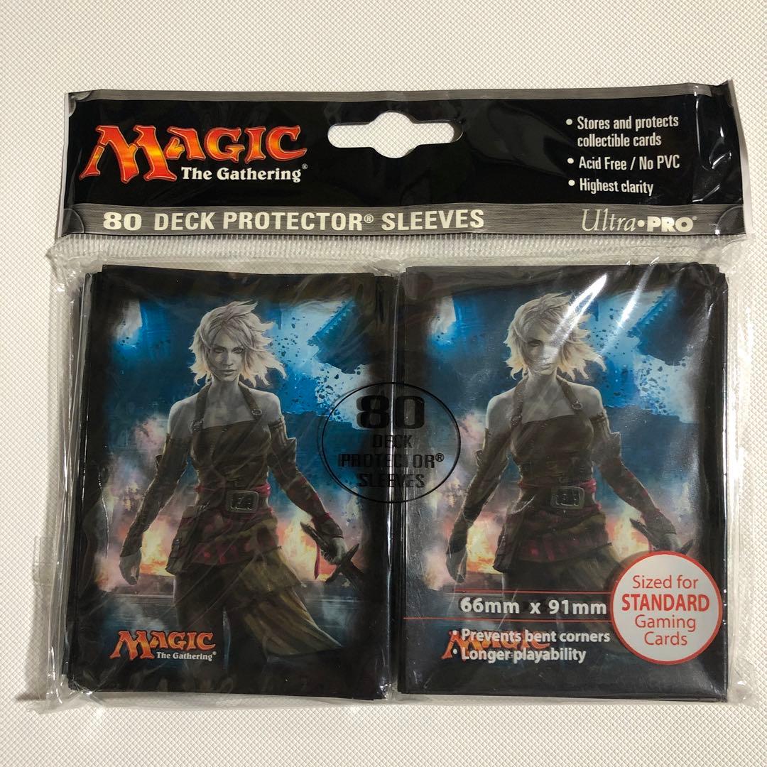 先駆ける者、ナヒリ mtg スリーブ 80枚入り