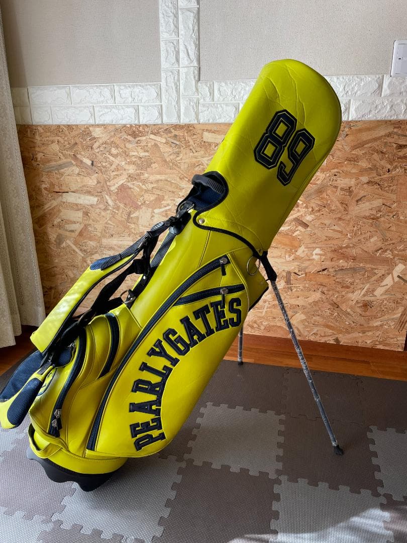 パーリーゲイツキャディーバック　ニコちゃんマーク