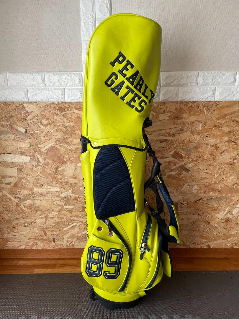 パーリーゲイツキャディーバック　ニコちゃんマーク