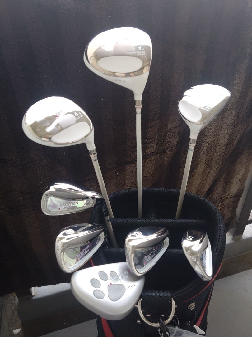 nanako！　レディース　ゴルフクラブセット ほぼ未使用　バッグ付き