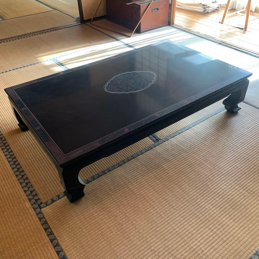 讃岐塗座卓　昭和レトロ