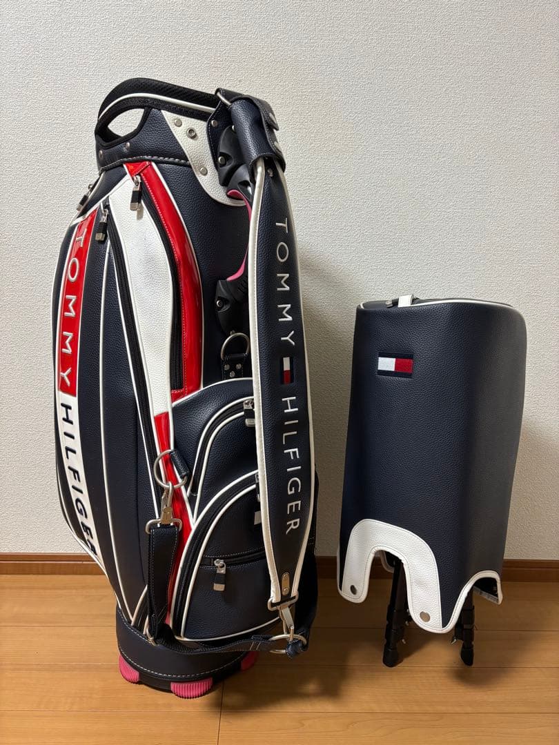   GOLF トミーヒルフィガー キャディバッグ 美品
