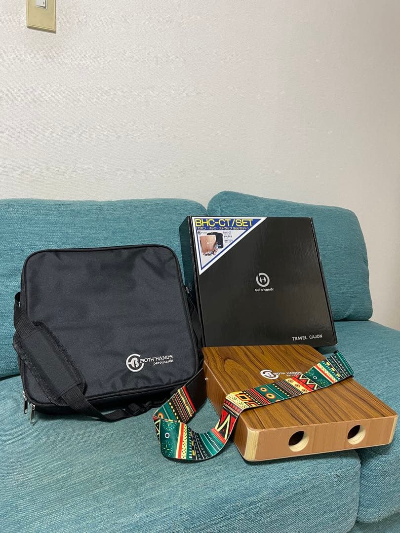 Both Hands BHC-CT/SET トラベルカホン＋ケース、ストラップ付