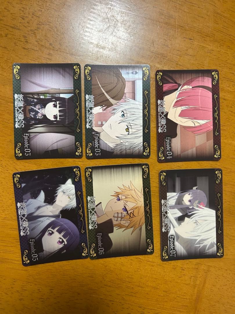 藤原ここあ　妖狐×僕SS　いぬぼく アニメ版　トレーディングカード 30枚 ②