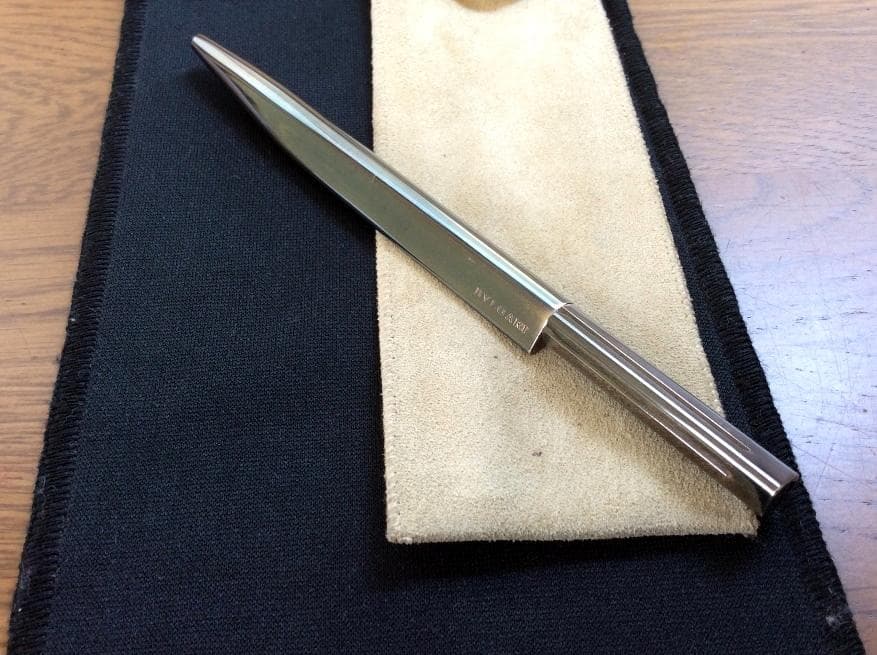 ability様　BVLGARI　シルバー　ボールペン　青インク